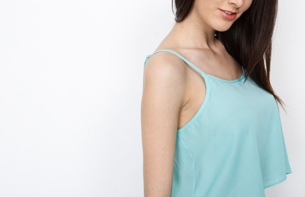 Mint Spaghetti Strap Top