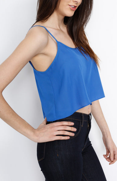 Royal Blue Spaghetti Strap Top