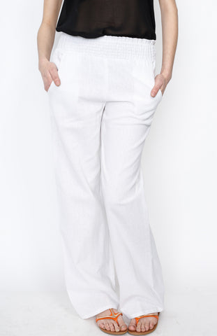 White Linen Pants