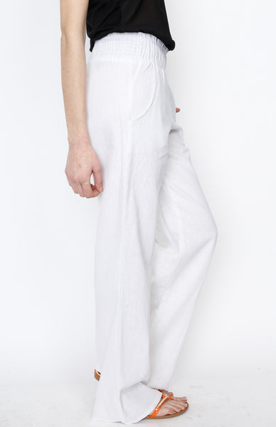 White Linen Pants