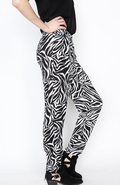 Zebra Print Pants