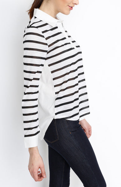 Black and White Long Sleeve